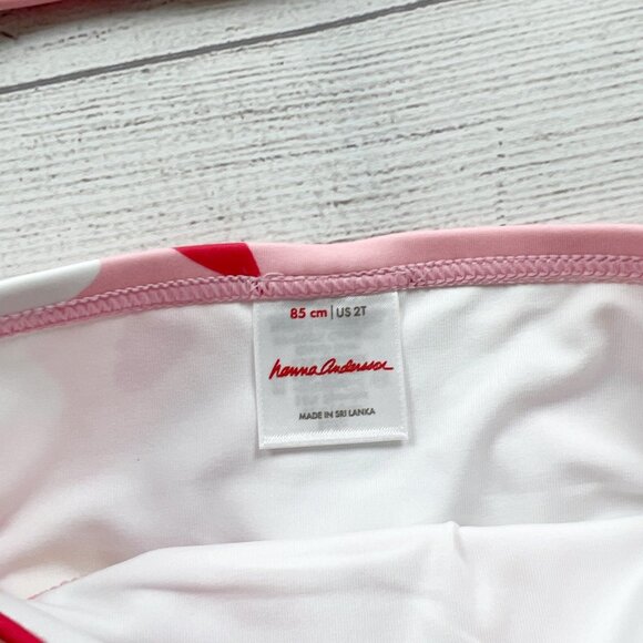 NIP Hanna Andersson Floral Swim Suit - Picture 2 of 4